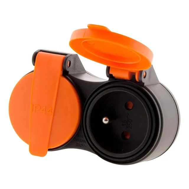 zenitech-bliplite-ext-rieur-tanche-ip44-2p-t-avec-accroche-orange image 1