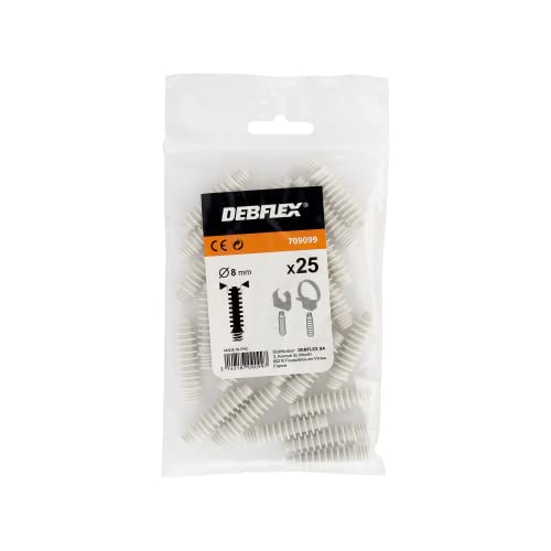 debflex-709099-cheville-grise-t-te-filet-e-8mm-lot-de-25 image 6