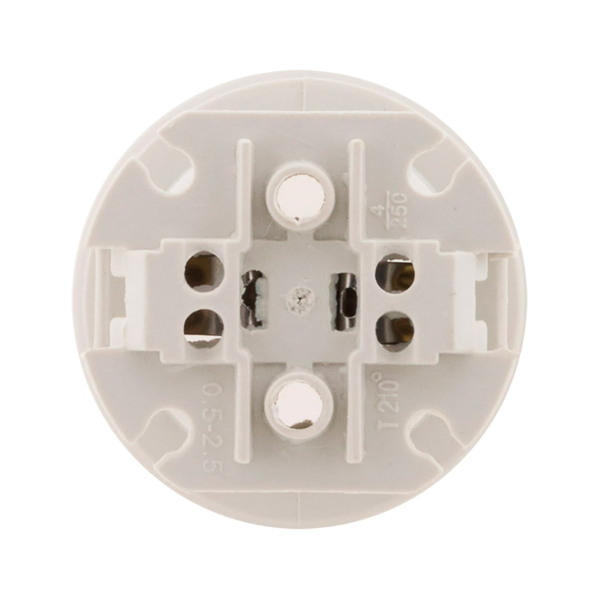 zenitech-lot-de-5-douilles-de-chantier-e27-sans-bague-blanc image 4