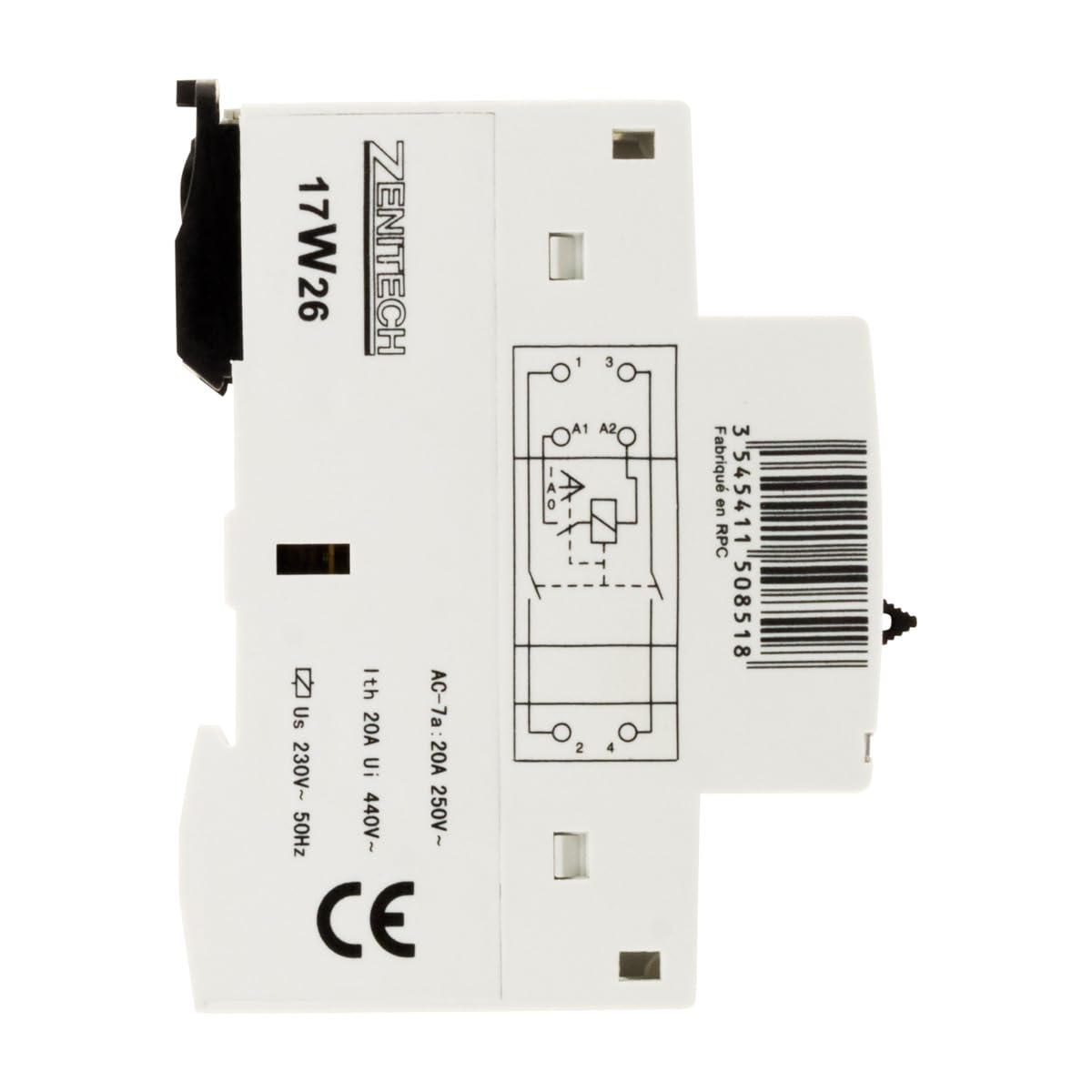 zenitech-contacteur-jour-nuit-20a-250v-nf-pour-chauffe-eau image 5