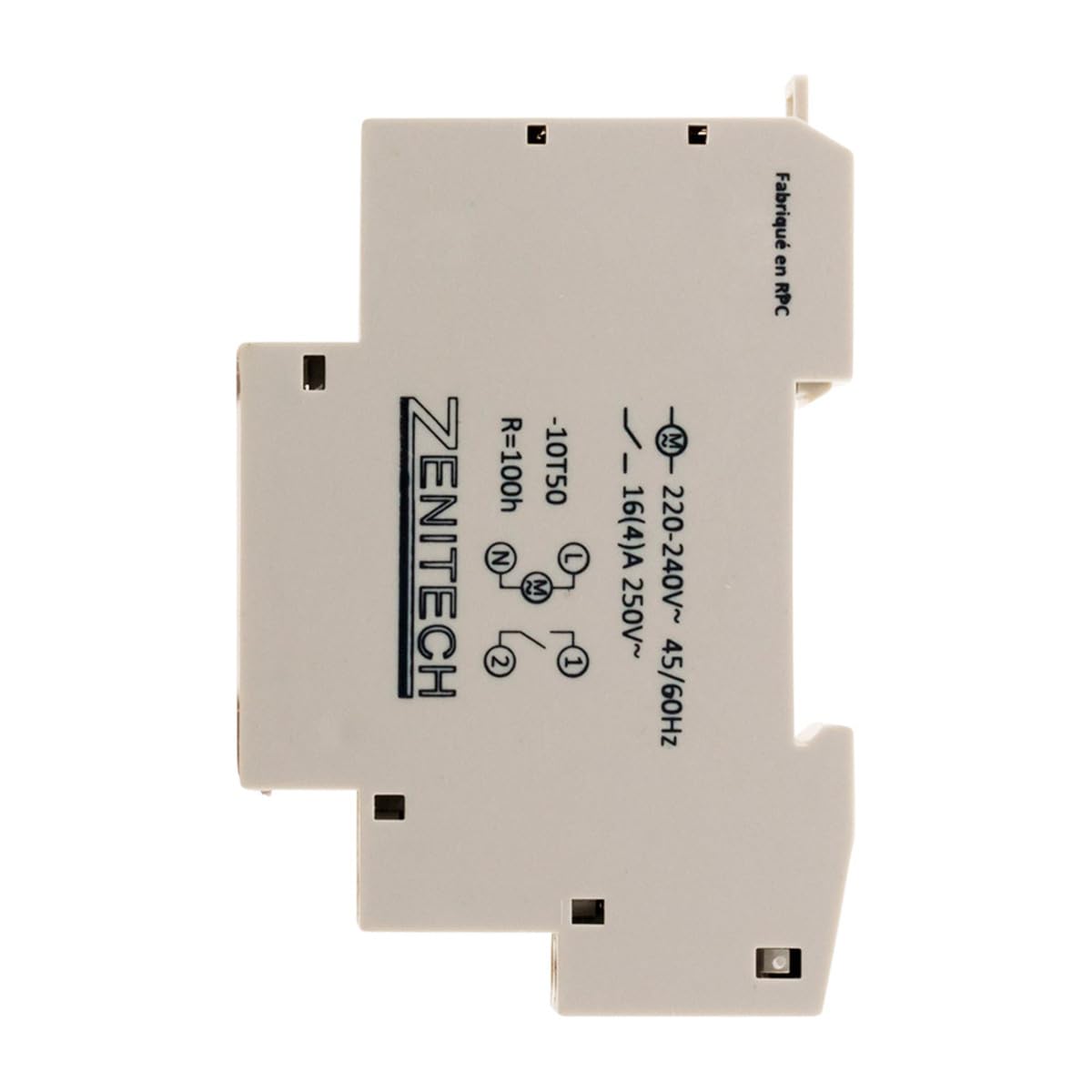 zenitech-horloge-analogique-journali-re-modulaire-16a image 3