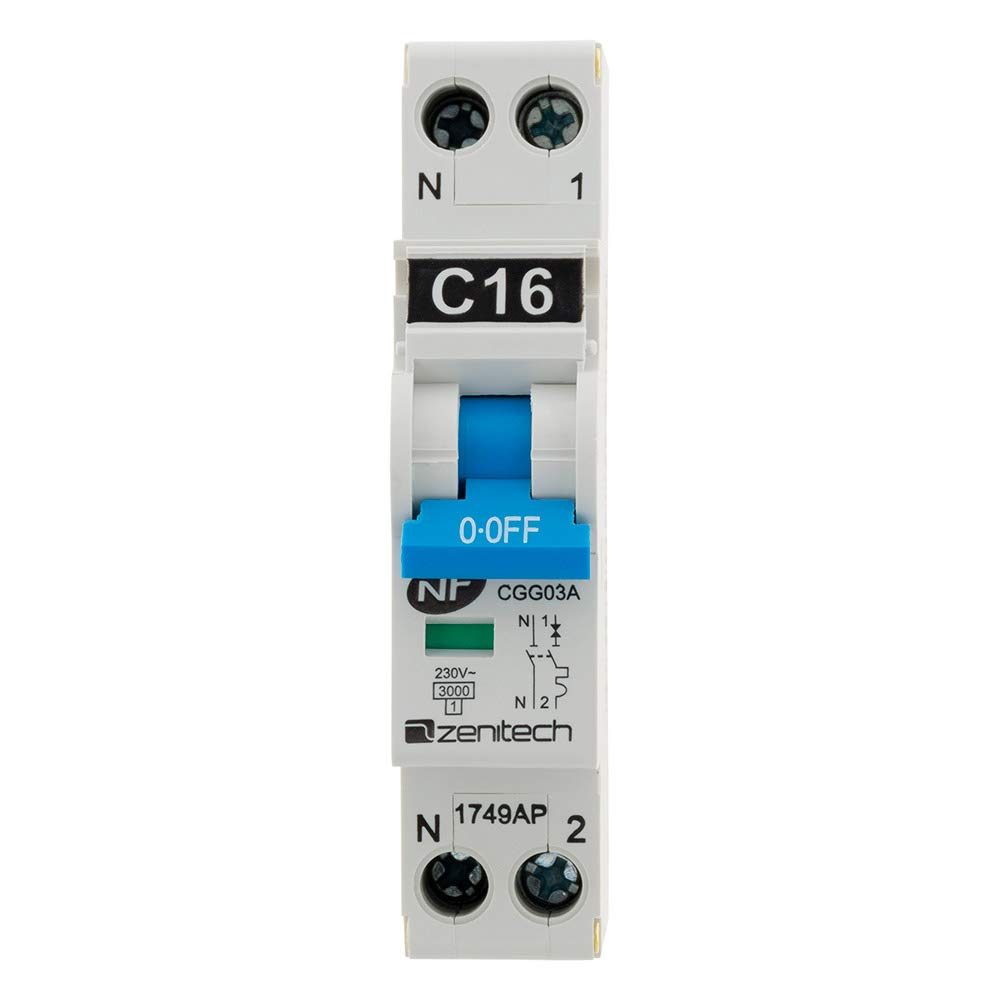 zenitech-disjoncteur-phase-neutre-16a-nf image 2