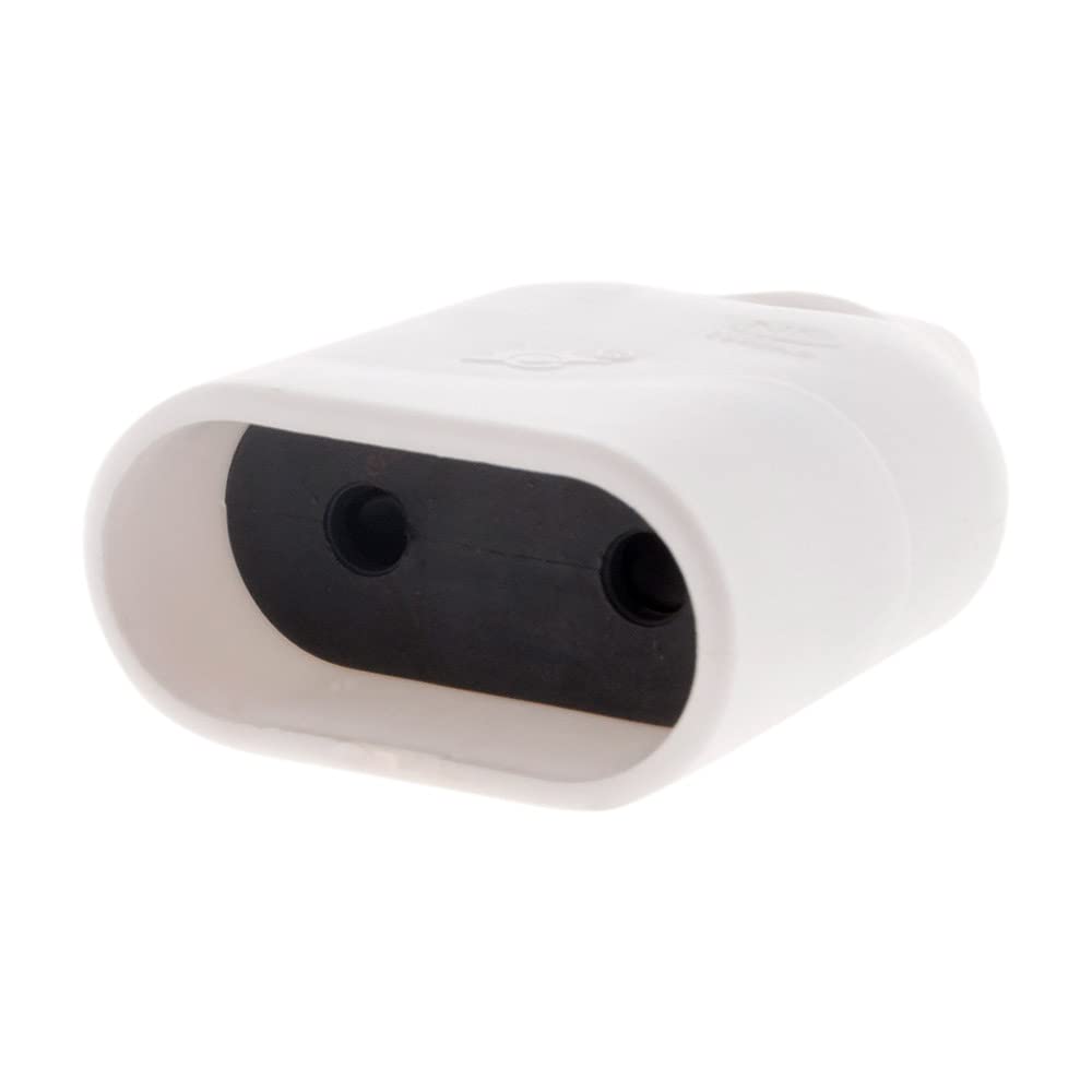 zenitech-fiche-femelle-2p-6a-sortie-droite-blanc image 1
