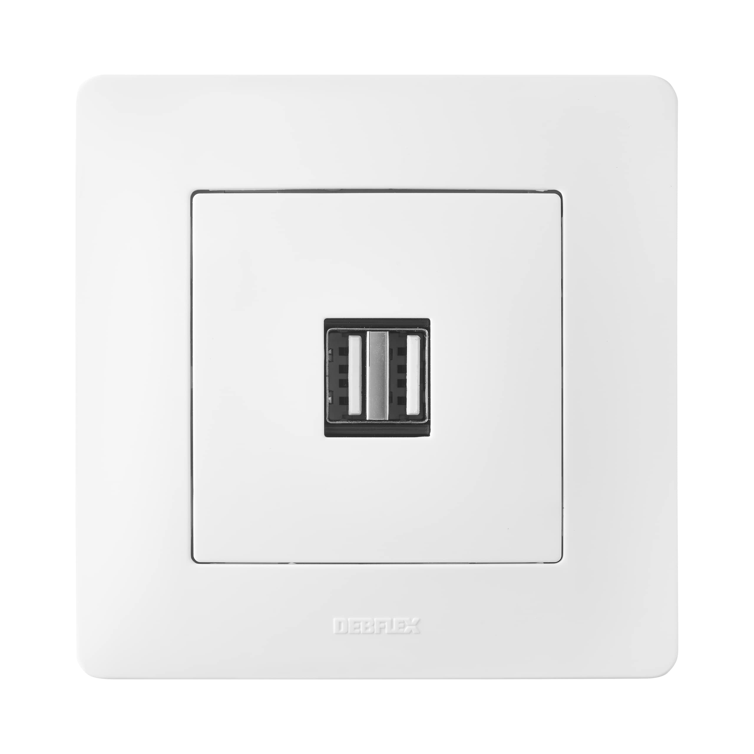debflex-caly-749525-prise-double-usb-encastrable-blanche image 2