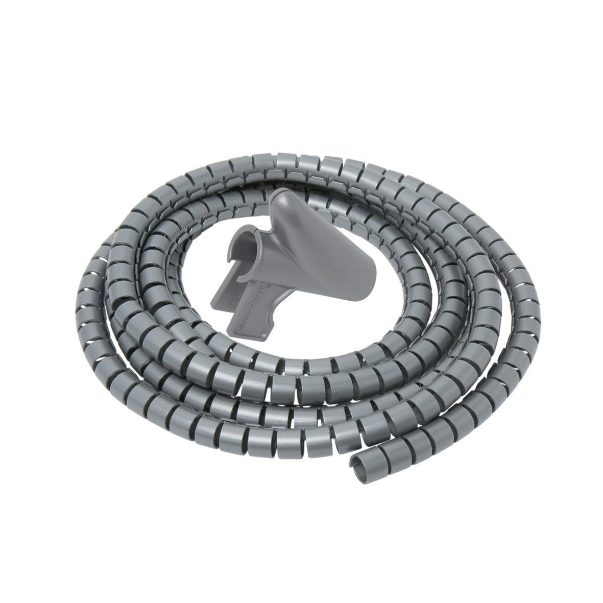 debflex-760190-gaine-spirale-range-c-bles-10-mm-x-2-m-transparent image 2
