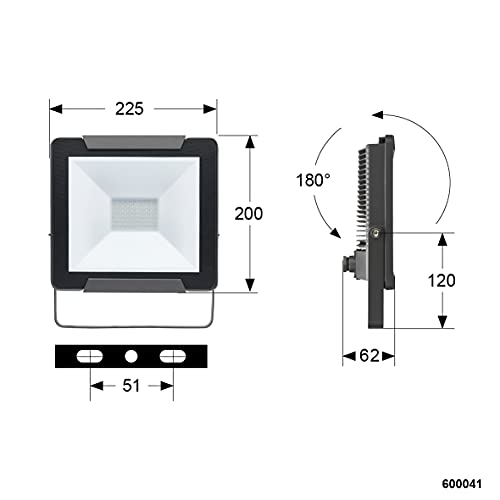 debflex-projecteur-led-ext-rieur-d-tecteur-50w-4000lm-ip65-blanc-froid-6400k image 4