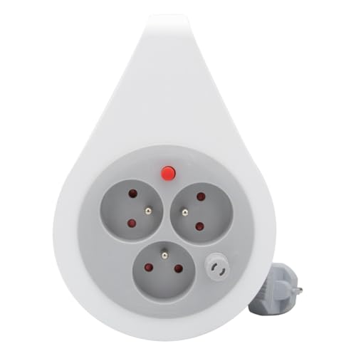 zenitech-mini-enrouleur-design-3-prises-2p-t-7m-gris image 6