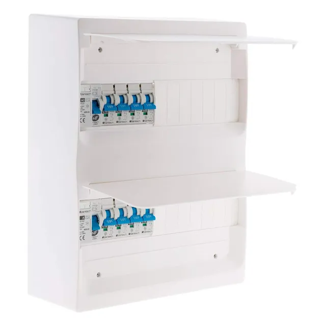 zenitech-coffret-lectrique-quip-26-modules-t1-t2-8-disjoncteurs image 1