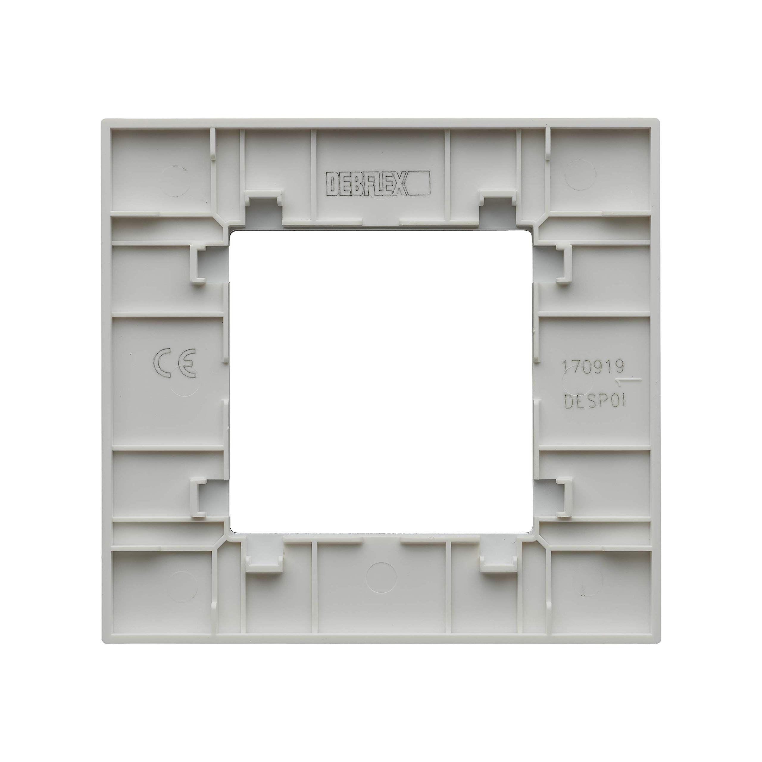 debflex-casual-plaque-simple-verre-blanc-85x85-mm image 3