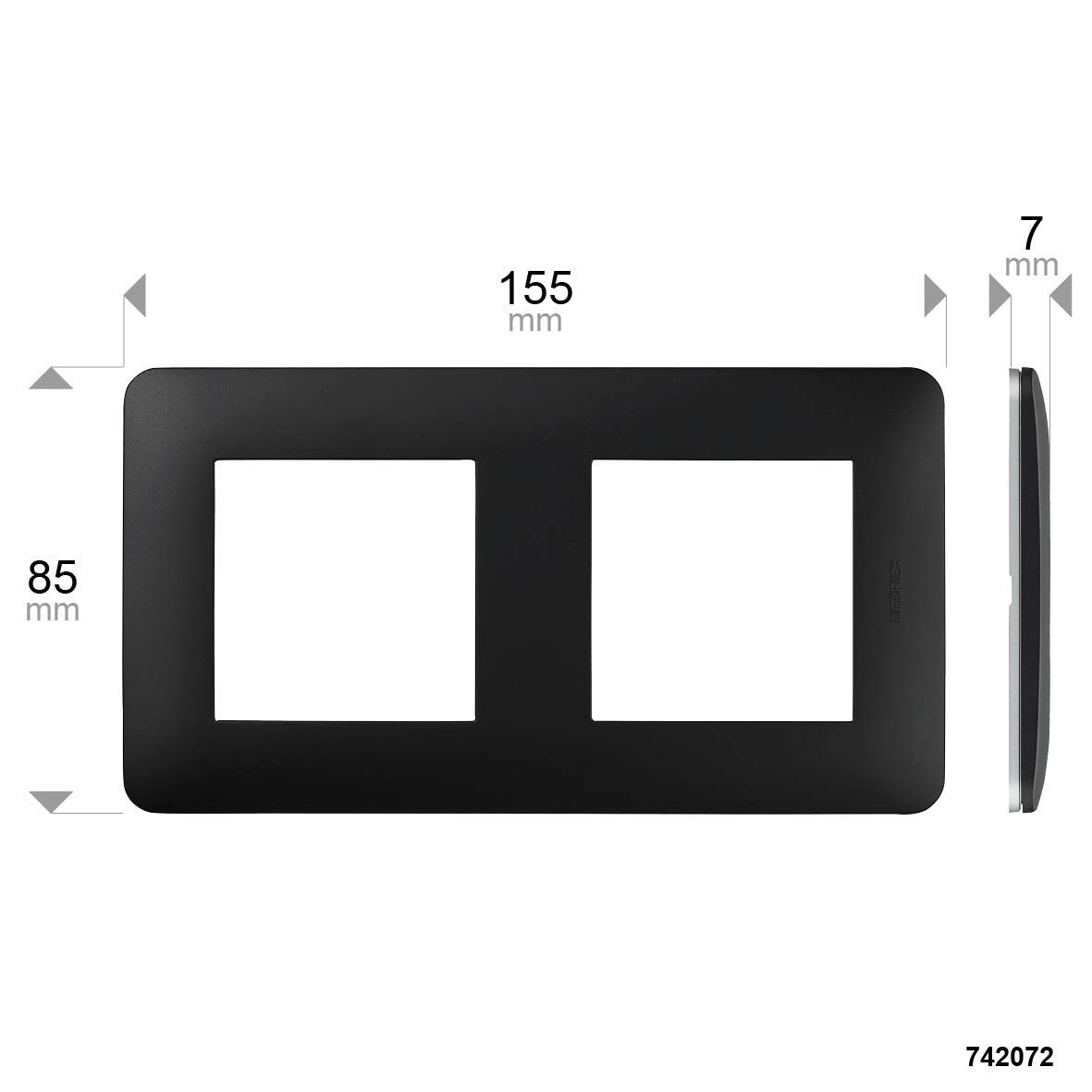 debflex-casual-742072-plaque-double-noir-mat image 5