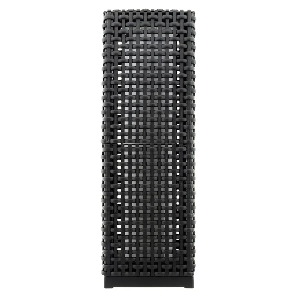 zenitech-lampadaire-ext-rieur-solaire-47cm-30lm-ip44-noir image 1