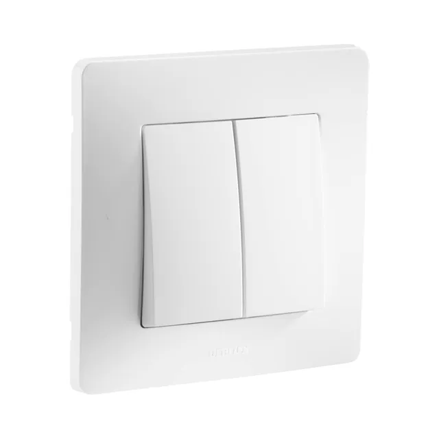debflex-caly-749504-double-va-et-vient-blanc image 1