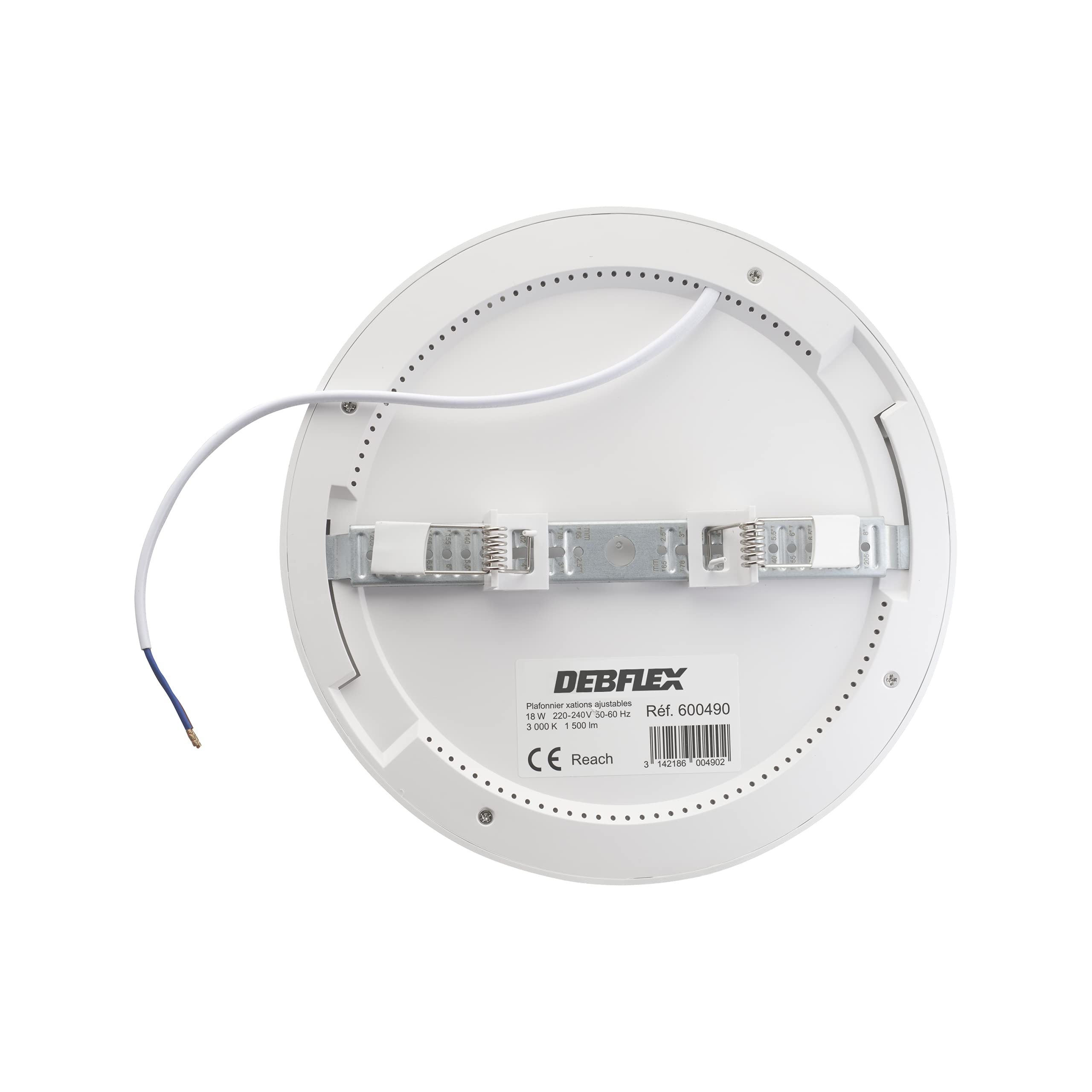 debflex-600490-spot-led-encastrable-ajustable-18w-3000k-1500-lm image 3