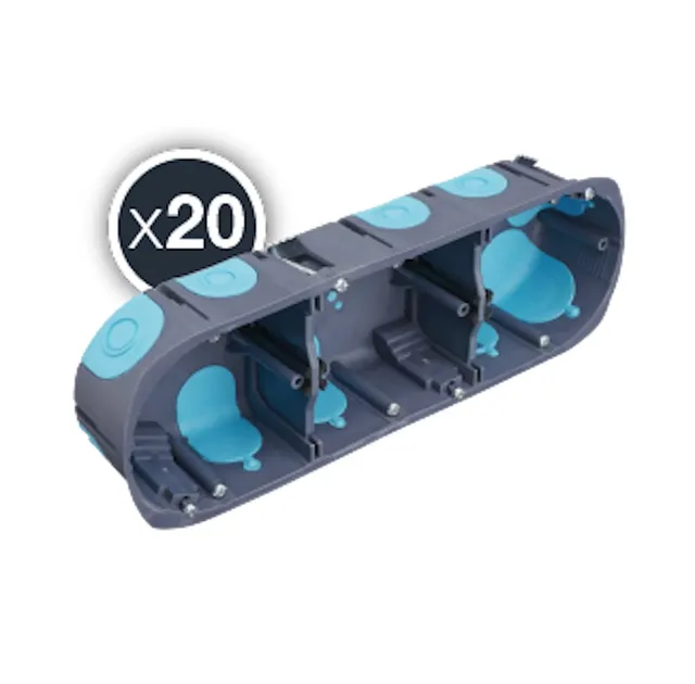 debflex-stopair-silo-20-bo-tes-d-encastrement-cloisons-s-ches-67-x-40-mm image 1