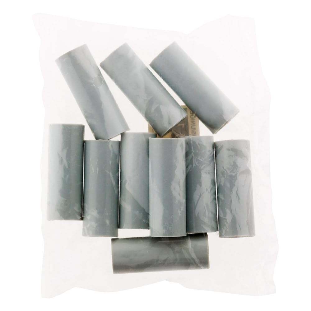 zenitech-lot-10-manchons-irl-16mm-gris-pvc image 3