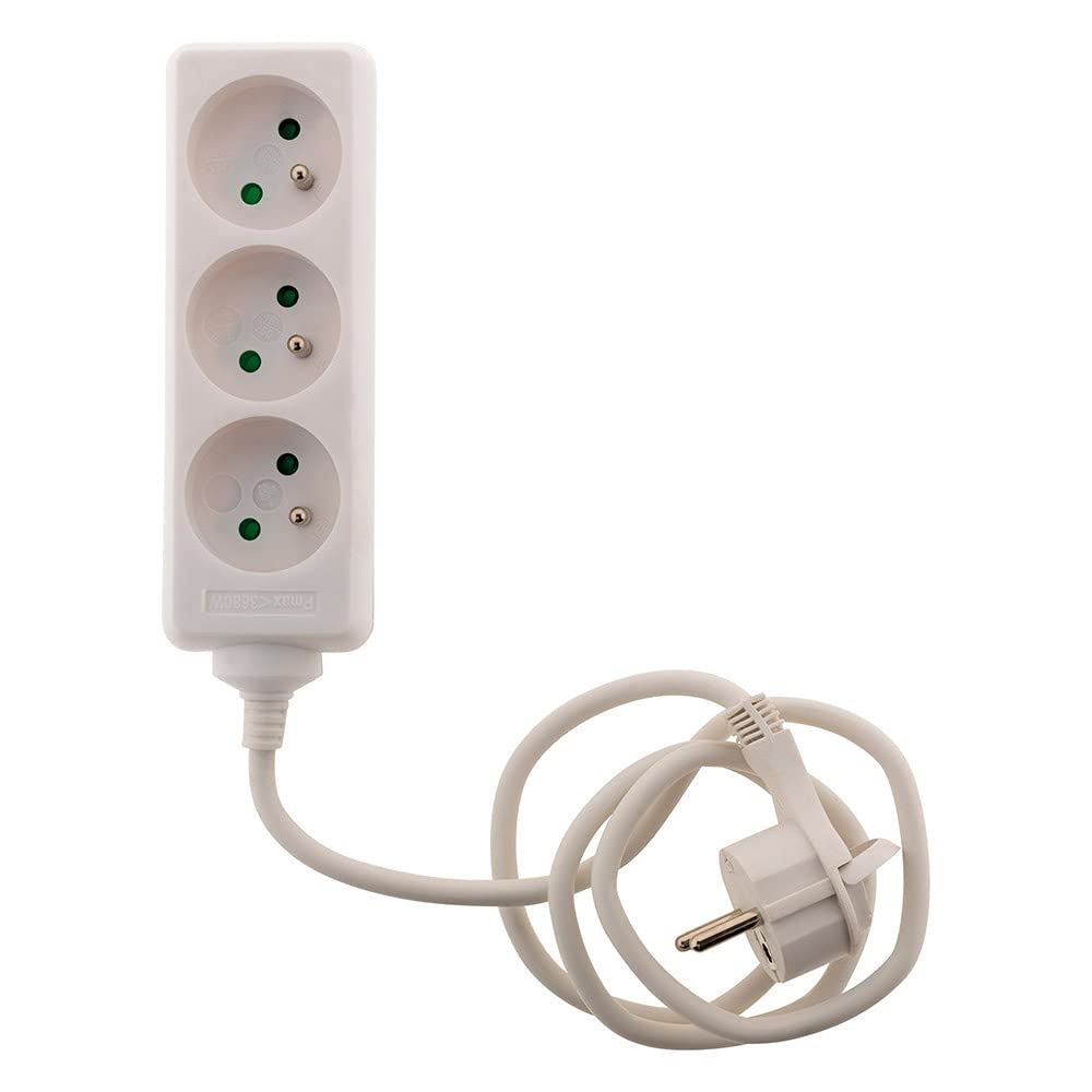 zenitech-bloc-3-prises-2p-t-fiche-extra-plate-1m-blanc image 3