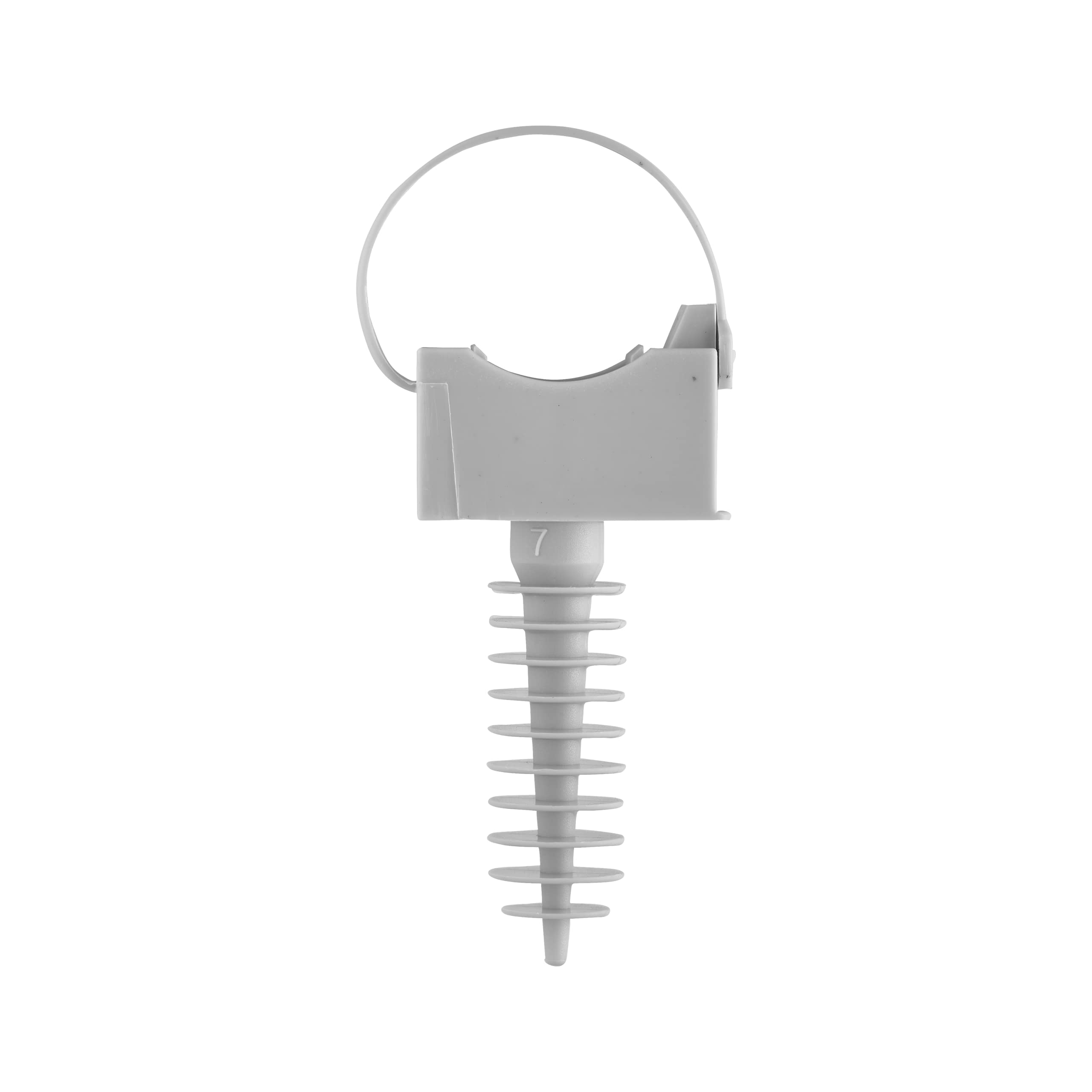 debflex-fixation-tube-cheville-d16mm-gris-sachet-x10-709076 image 3