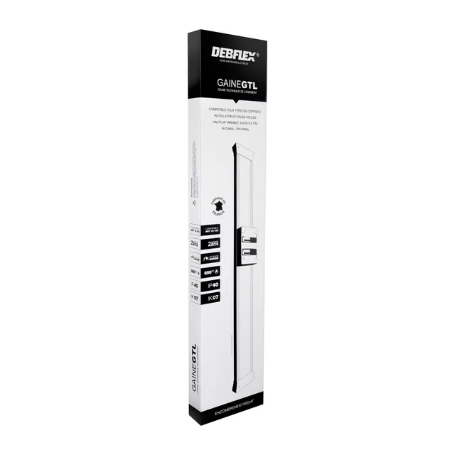 debflex-707007-gaine-gtl-saillie-blanche-255-mm-x-2x1300-mm-cache-c-ble-tv image 1