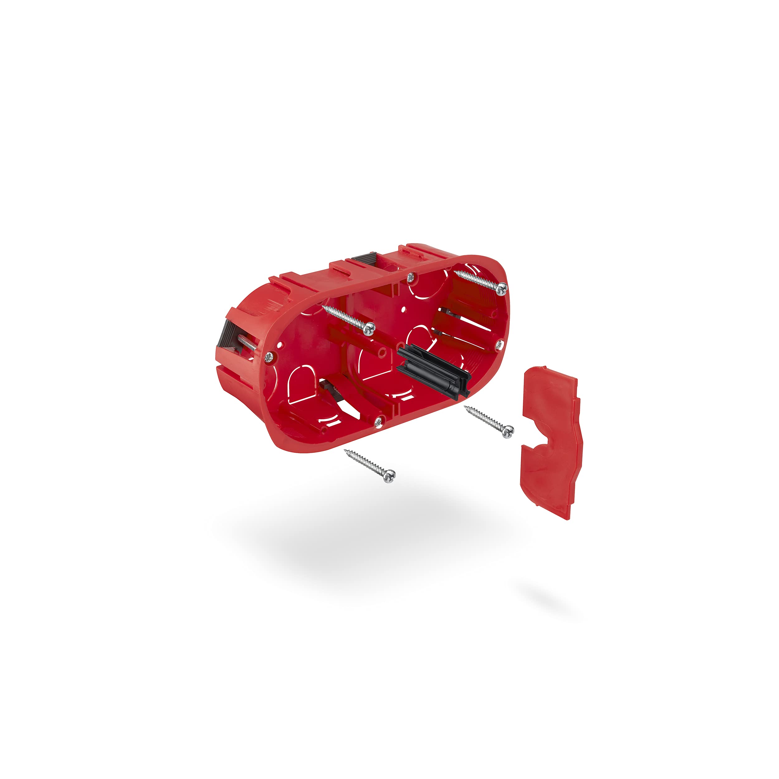 debflex-bo-te-de-d-rivation-2-postes-diam-67mm-h-40mm-rouge image 7