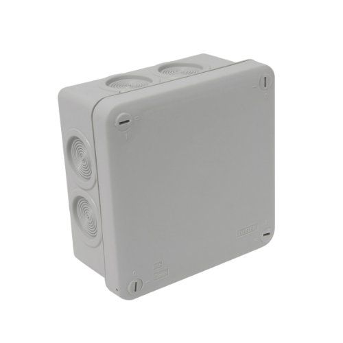 debflex-bo-te-de-d-rivation-tanche-saillie-carr-e-ip55-105x105x55mm-grise-718220 image 2