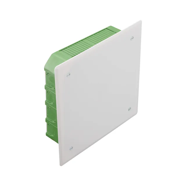 debflex-bo-te-de-d-rivation-carr-e-encastrable-170x170x45-mm-verte-ma-onnerie-71 image 1