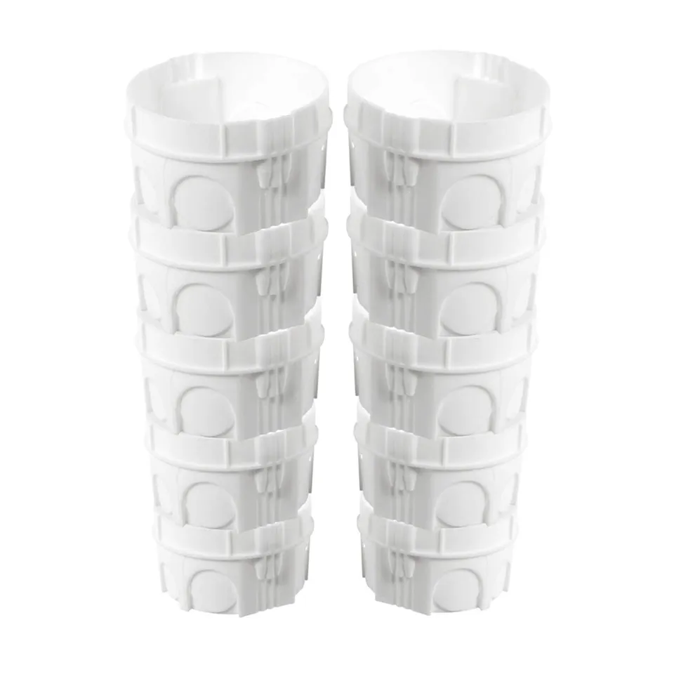 debflex-bo-te-pour-appareillage-griffe-67x40-mm-blanc-lot-de-10-ma-onnerie image 1
