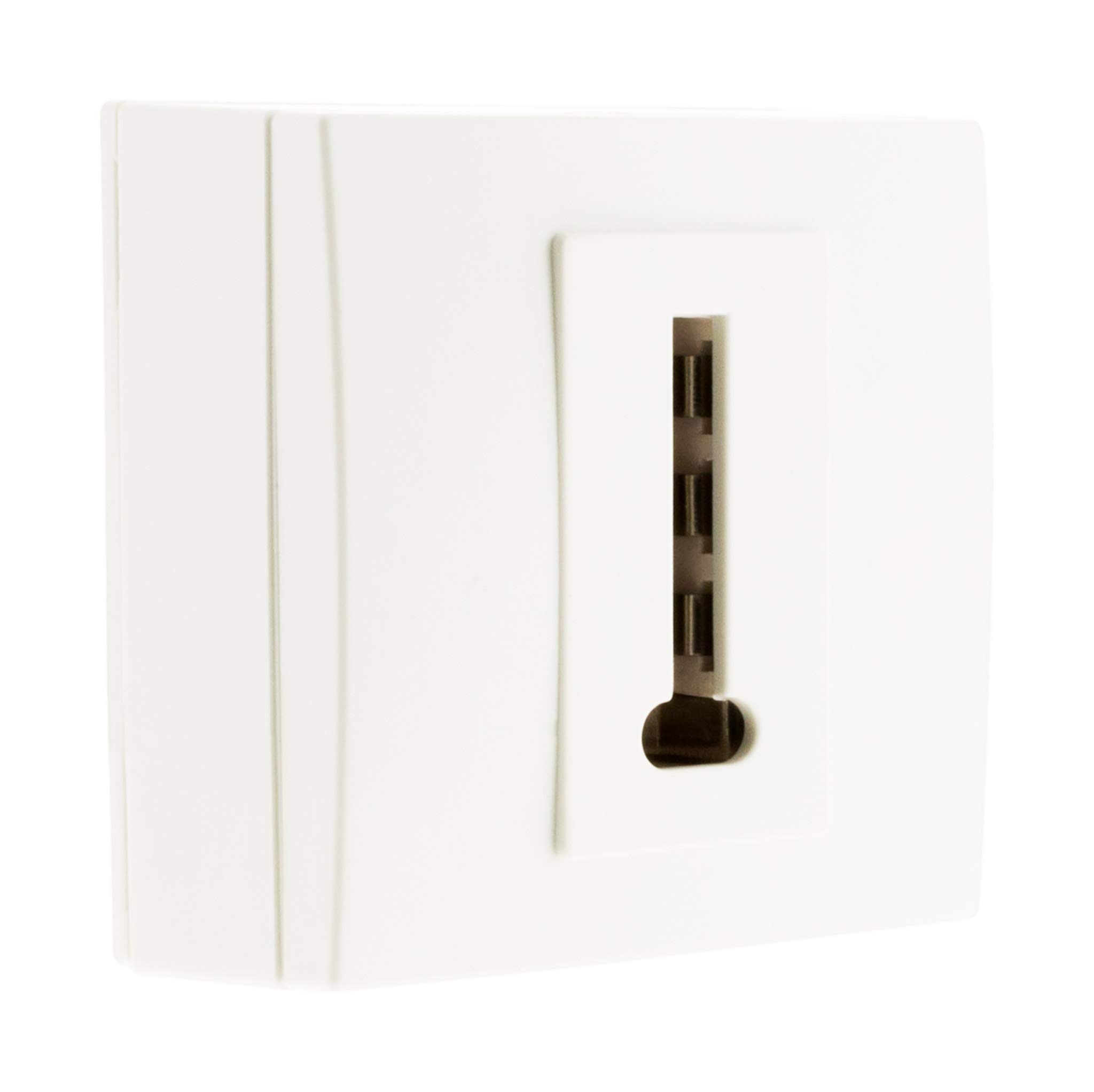 zenitech-bel-vue-prise-t-l-phonique-8-plots-saillie-blanc image 1