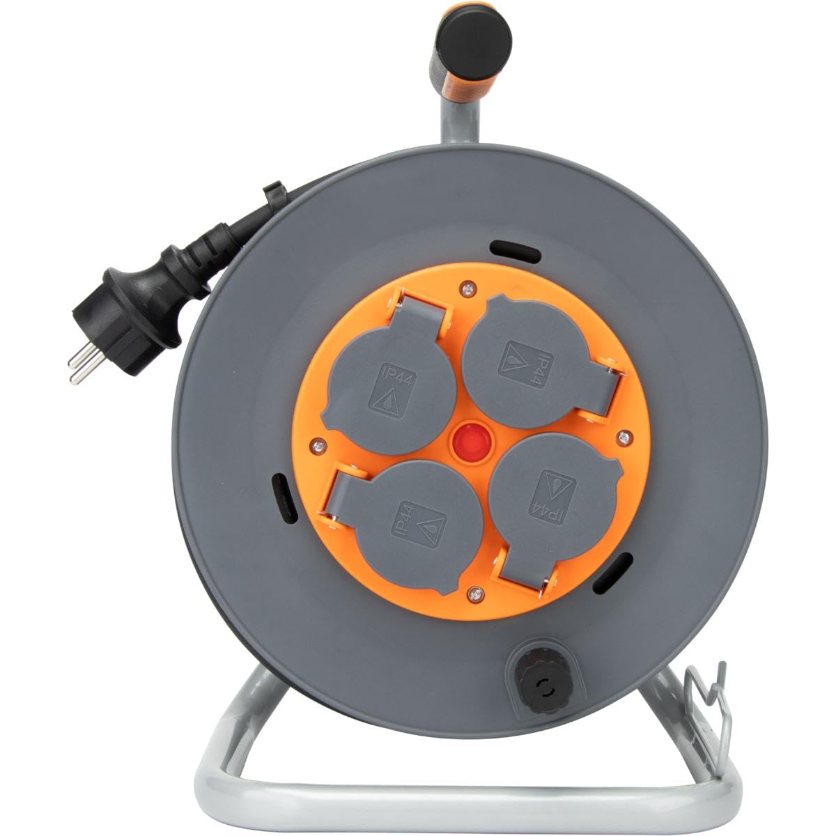 zenitech-enrouleur-de-chantier-ip44-4-prises-16a-3g1-5mm-25m-orange image 2