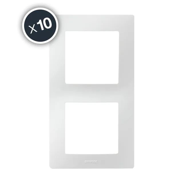 debflex-caly-plaque-2-postes-horizontale-verticale-801011-lot-de-10 image 1