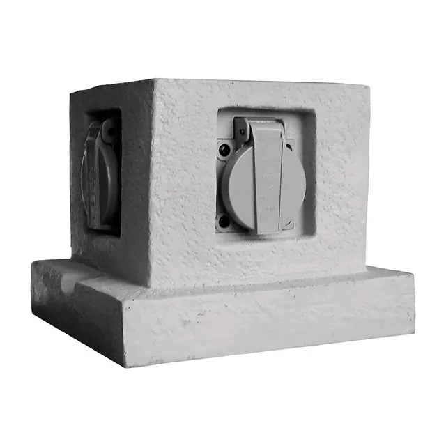 zenitech-borne-de-jardin-4x-2p-t-16a-ip44-c-ble-5-m image 1