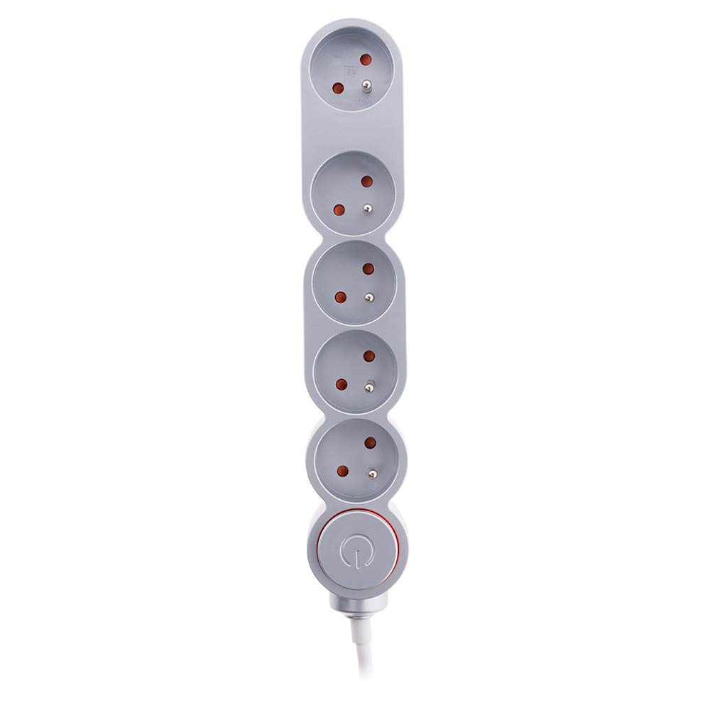 zenitech-bloc-home-5-prises-16a-2p-t-interrupteur-1-5m-silver-fiche-extraplate image 2