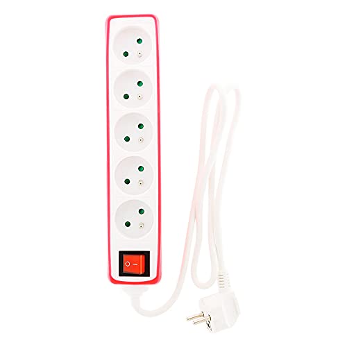 zenitech-multiprise-5x16a-2p-t-interrupteur-housse-silicone-1m-rouge image 7