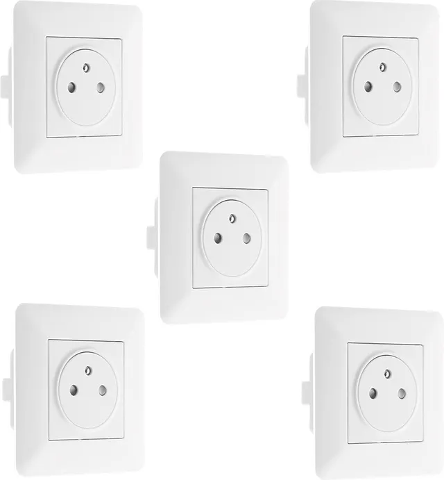 artezo-lot-de-5-prises-affleurantes-2p-t-16a-blanc image 1