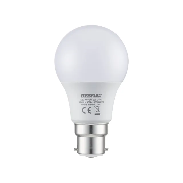 debflex-ampoule-led-a60-b22-9w-6500k-lumi-re-du-jour image 1