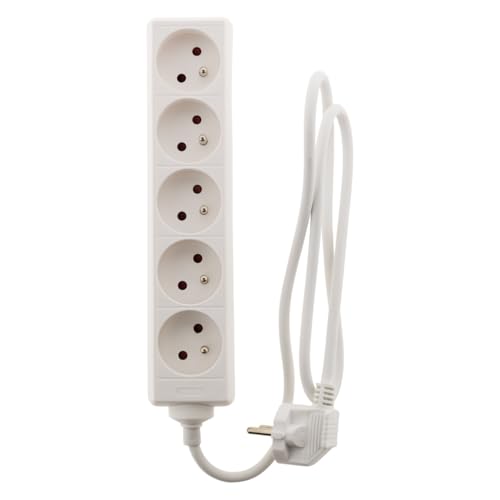 zenitech-bloc-multiprise-5-prises-2p-t-16a-blanc image 8