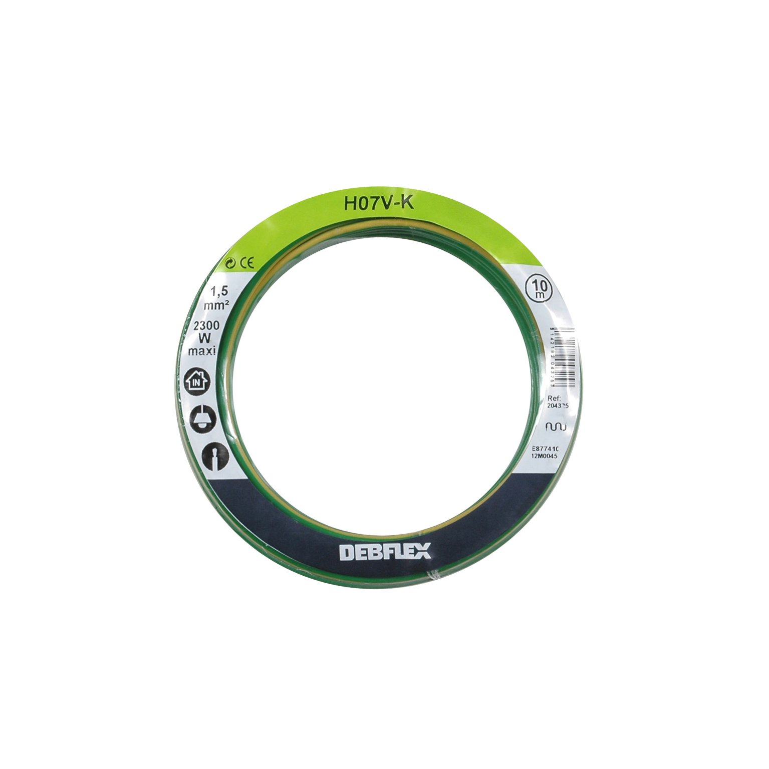 debflex-bobinot-fil-h07vk-1-5mm-rouge-10m image 2