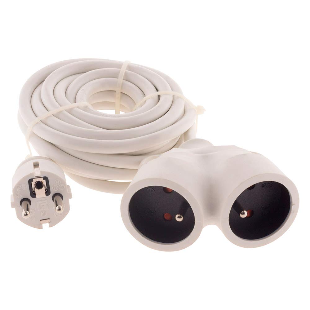 zenitech-prolongateur-bi-t-te-3g1-5-mm-blanc-3-m-1-m-le-2-femelles image 1