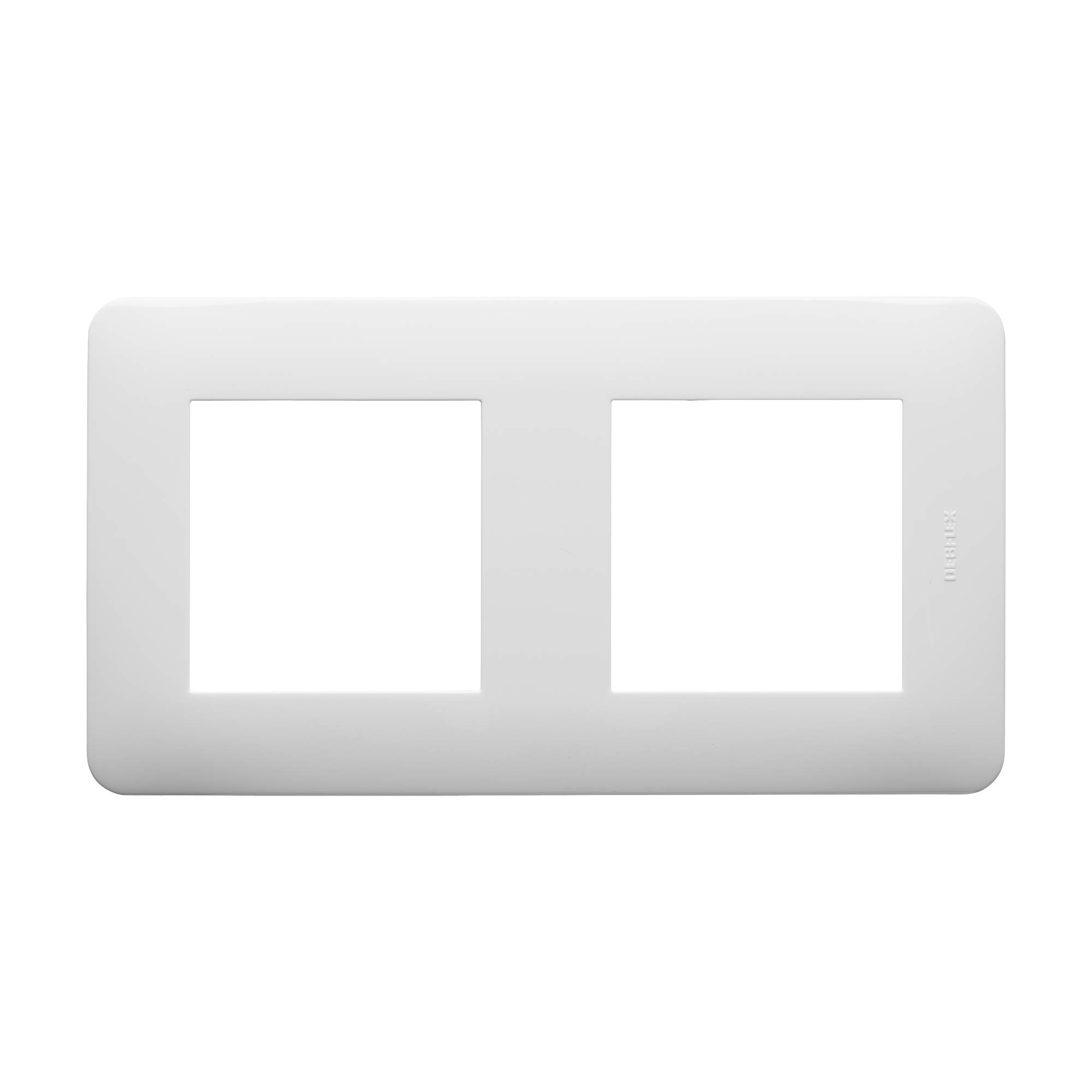 debflex-casual-742002-plaque-de-finition-double-poste-71mm-blanc-brillant image 5