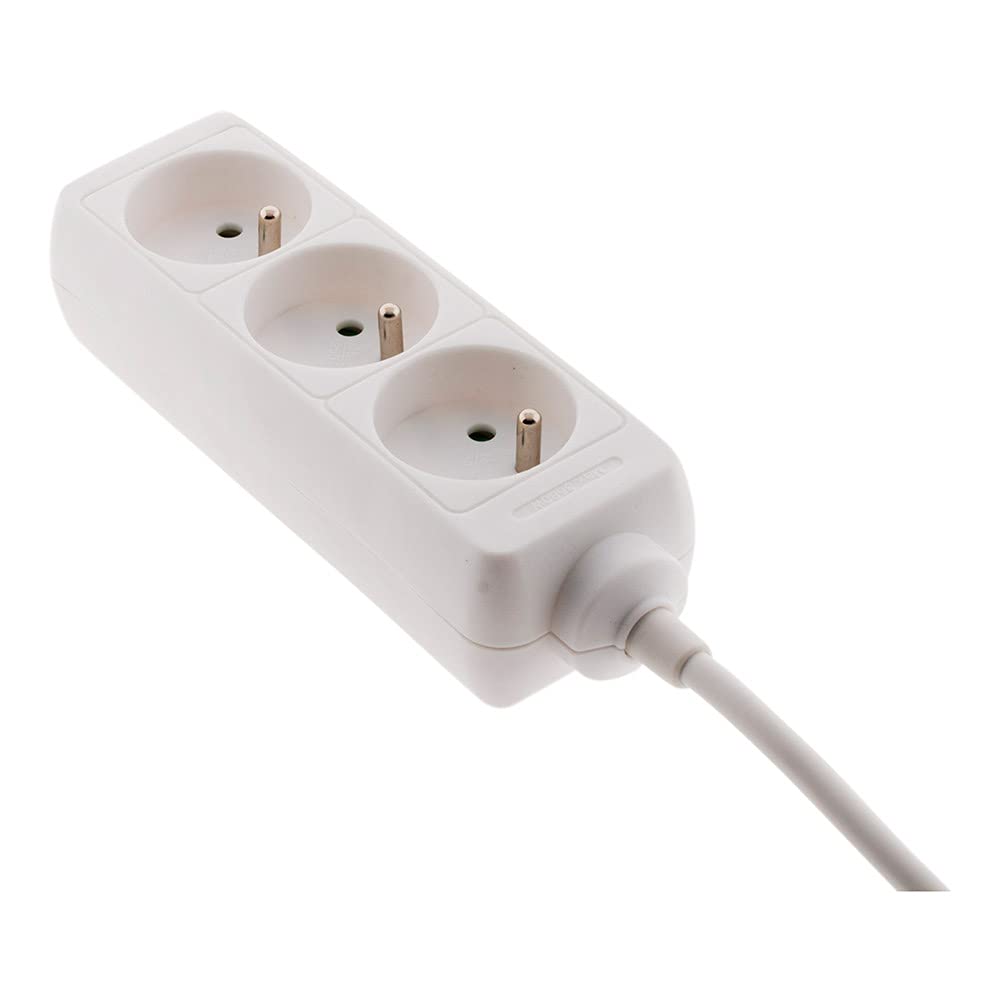 zenitech-bloc-multiprise-3-prises-2p-t-16a-blanc image 4