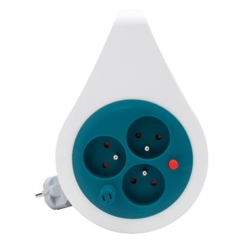 zenitech-mini-enrouleur-design-3-prises-2p-t-7m-bleu image 7