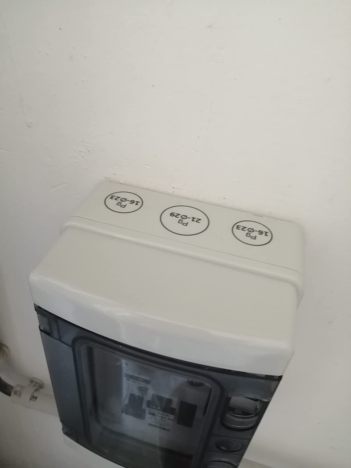 Bon petit coffret extérieur