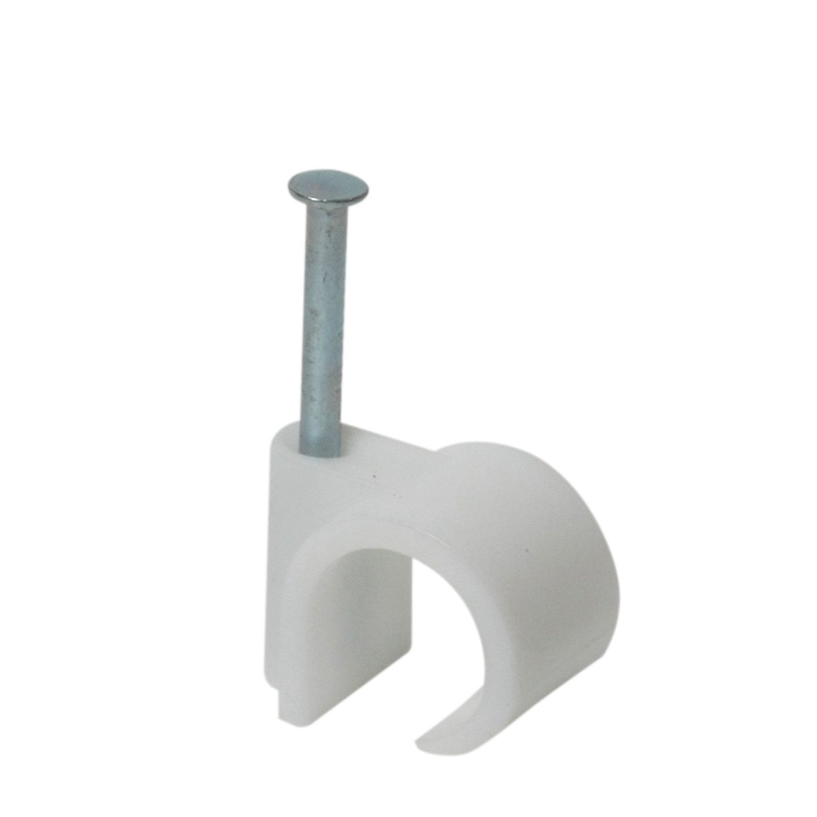 debflex-lot-de-50-clips-serre-c-bles-12-16-mm-blanc-avec-clou image 1