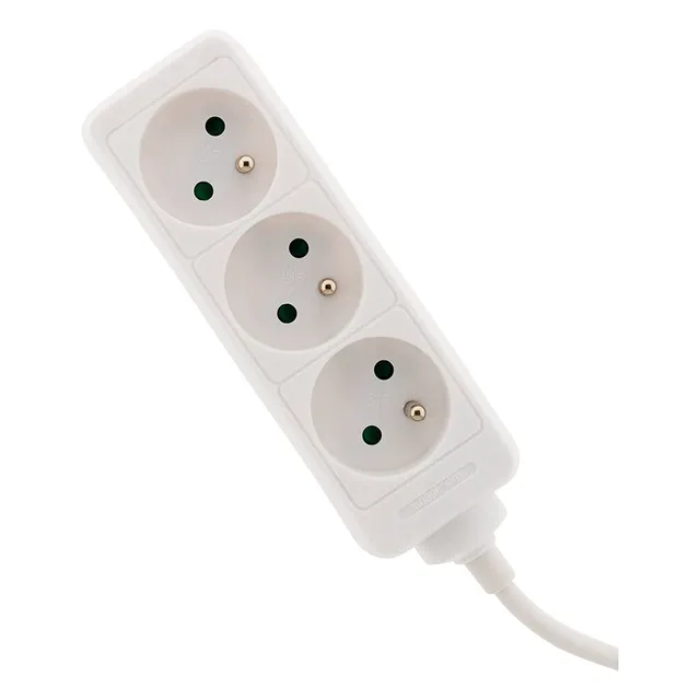 zenitech-bloc-multiprise-3-prises-2p-t-16a-blanc image 1