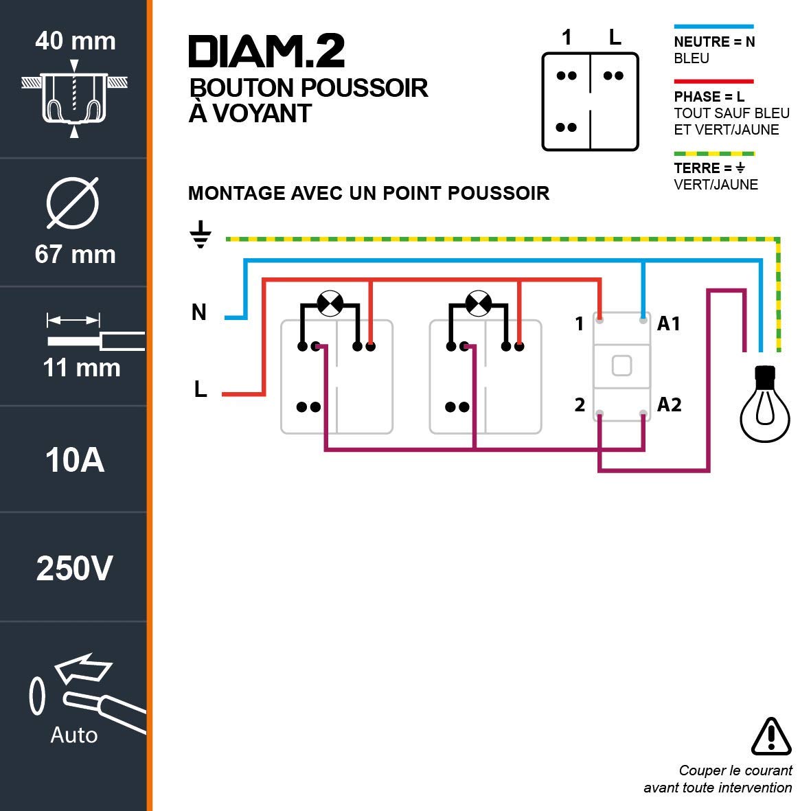 debflex-739170-bouton-poussoir-avec-voyant-blanc-gamme-diam2 image 7