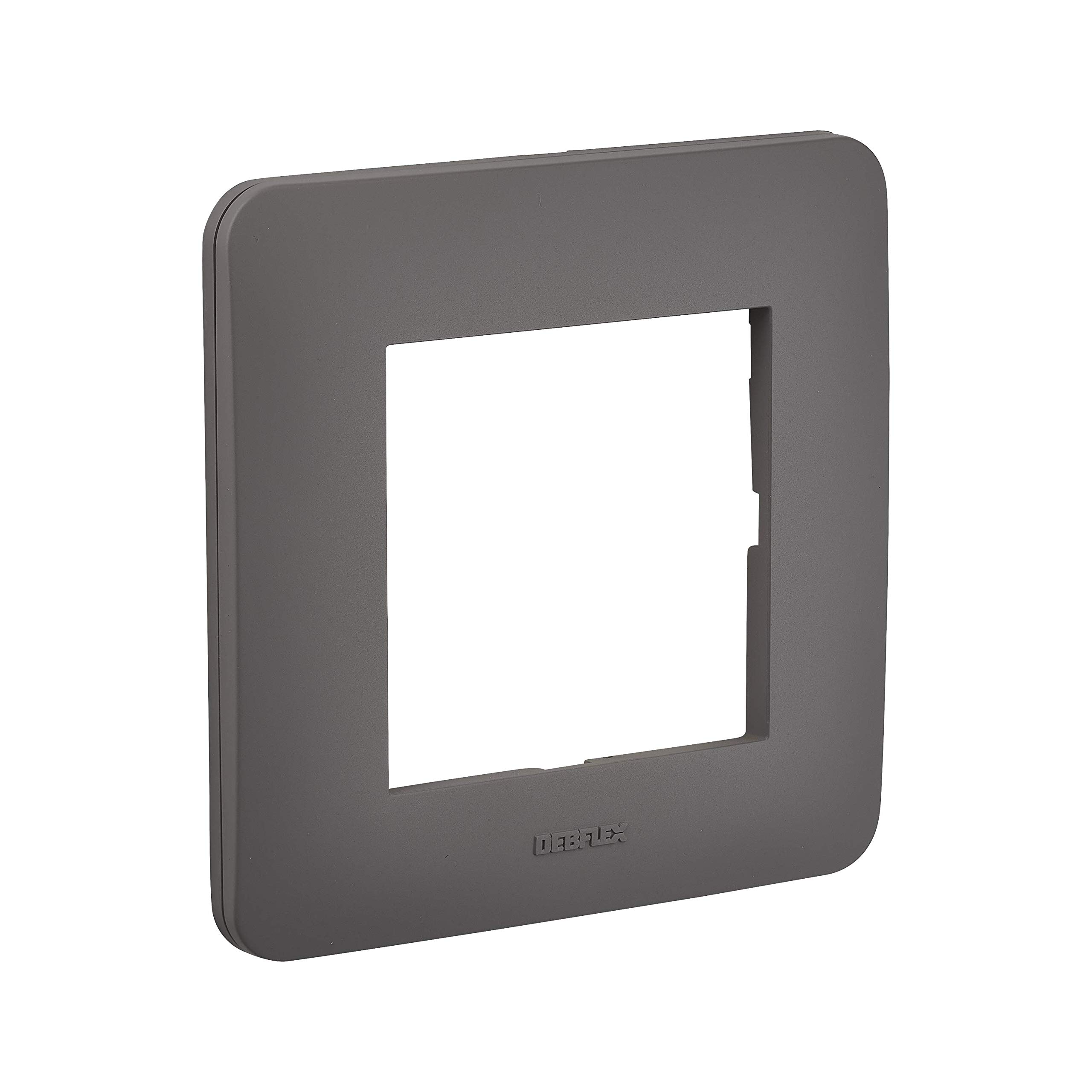 debflex-plaque-simple-gamme-casual-85x85mm-taupe-mat image 1