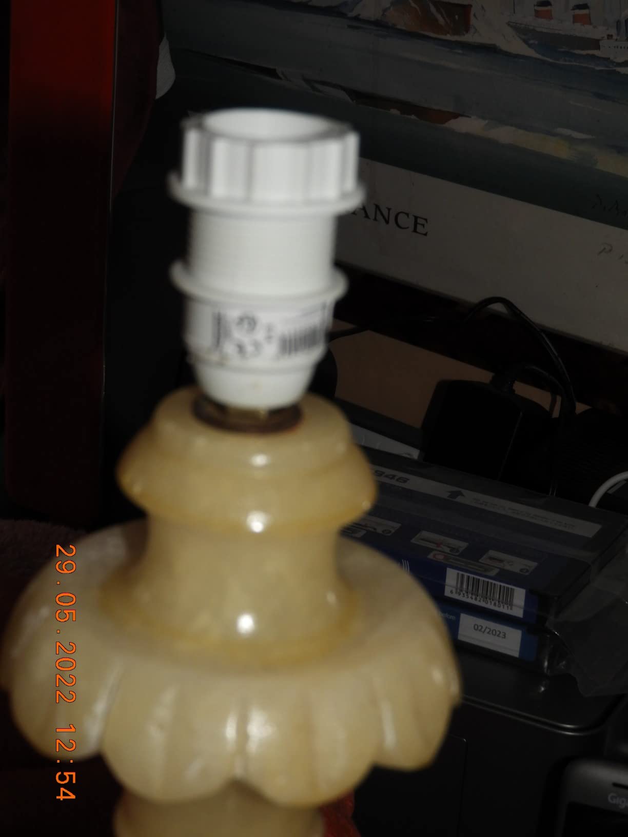 Lampe réparée