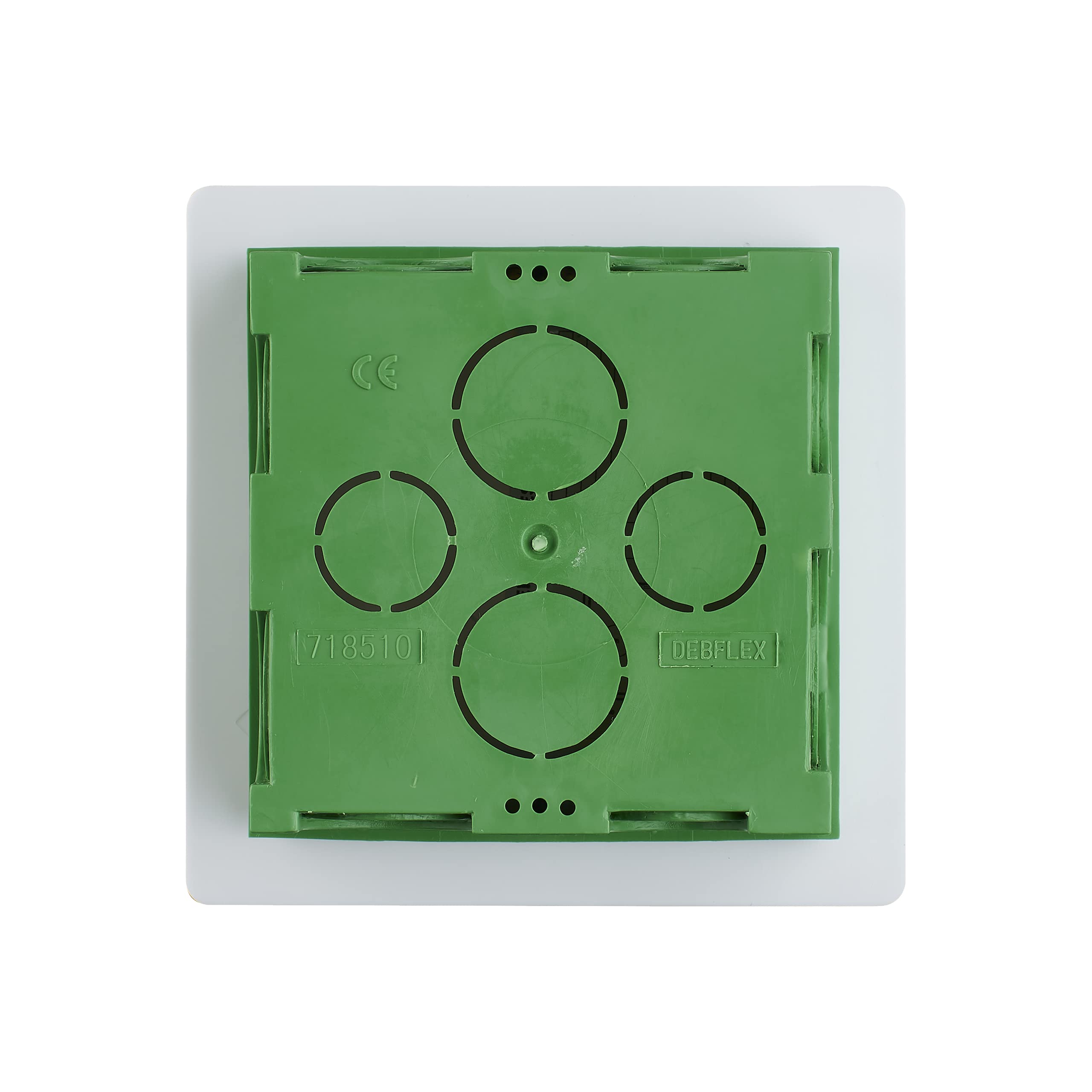 debflex-bo-te-de-d-rivation-carr-e-encastrable-90x90x40-mm-verte-ma-onnerie-7185 image 4