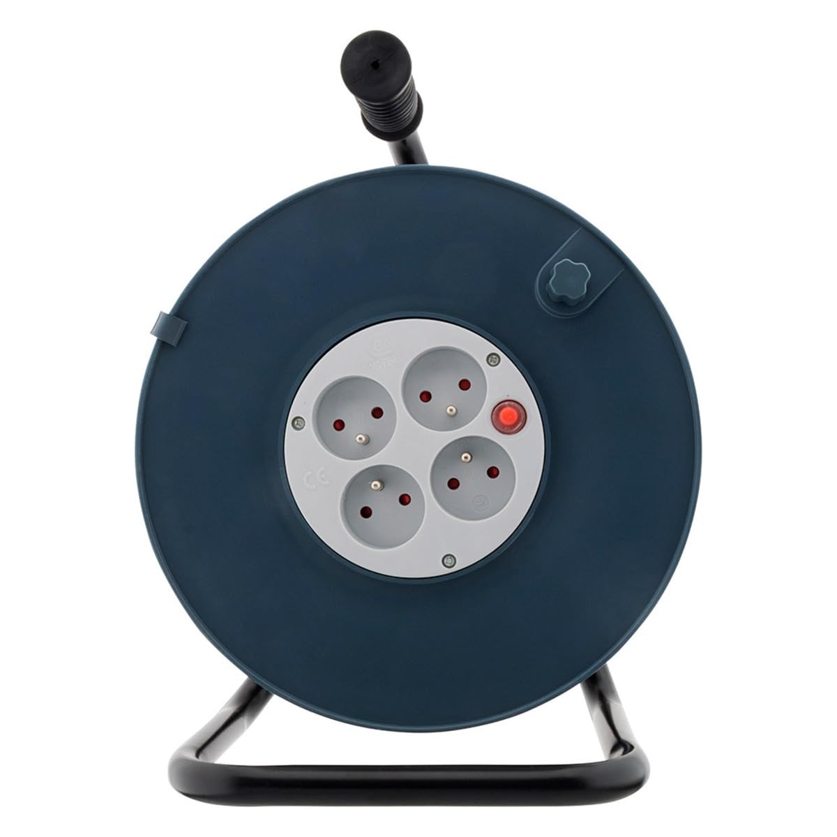 zenitech-enrouleur-vide-4-prises-2p-t-16a-40m-orange image 2