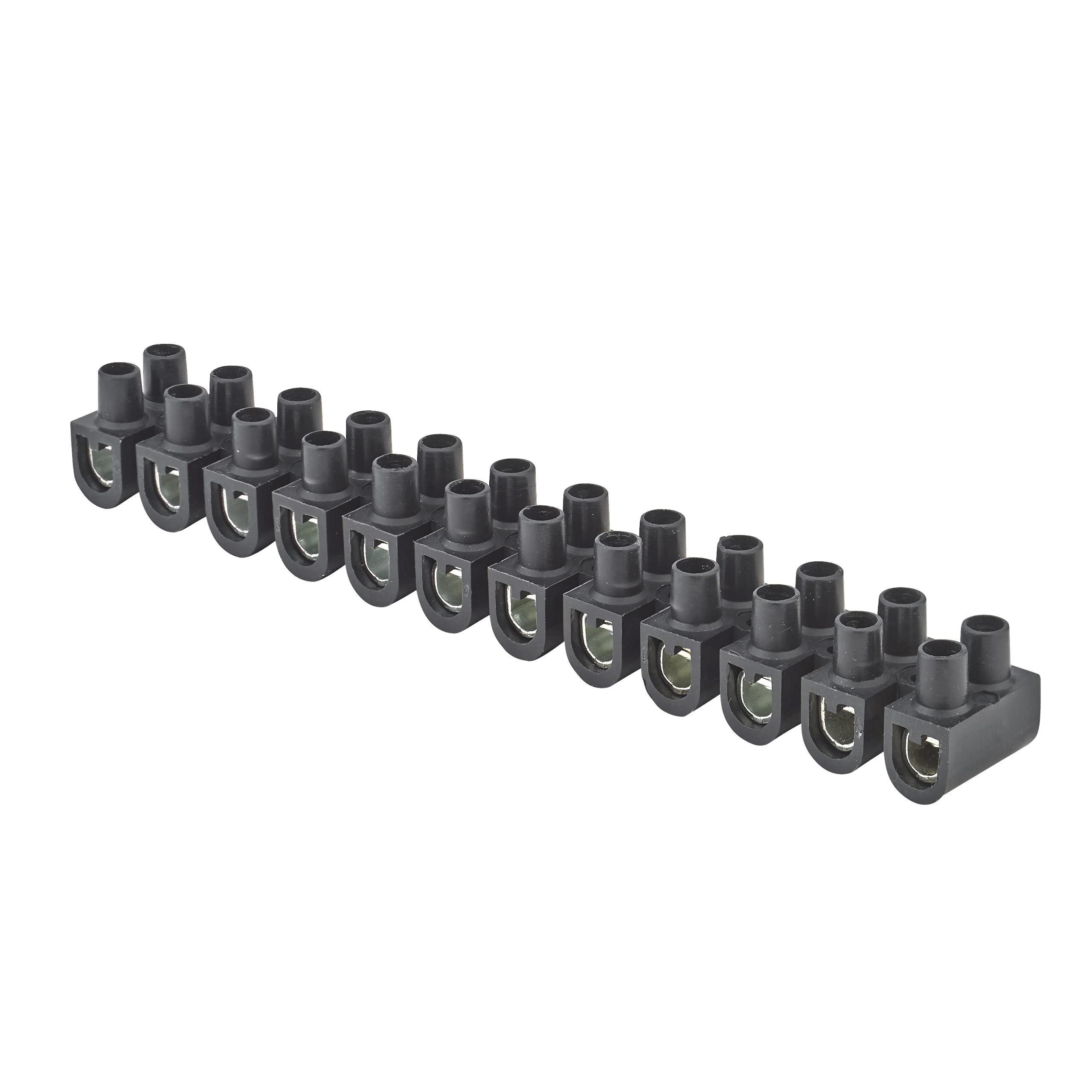 debflex-barrette-de-jonction-16mm-noir-borniers-vis image 1