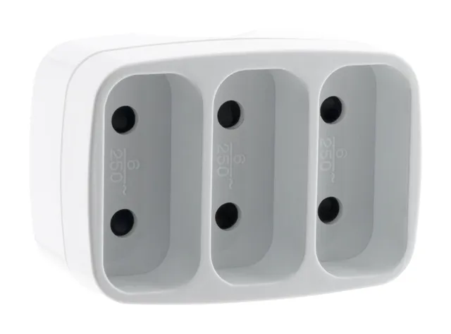 zenitech-triplite-3x-6a-2p-fa-ade-blanc image 1